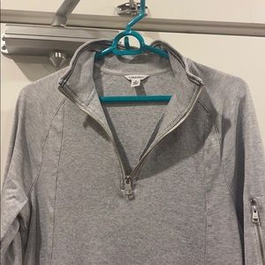 CK light grey zip up